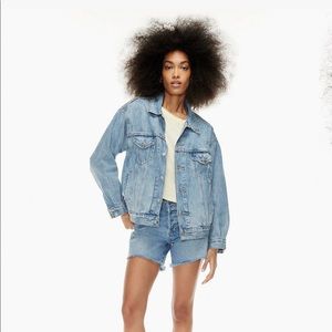 Aritzia Ali Denim Forum Jacket